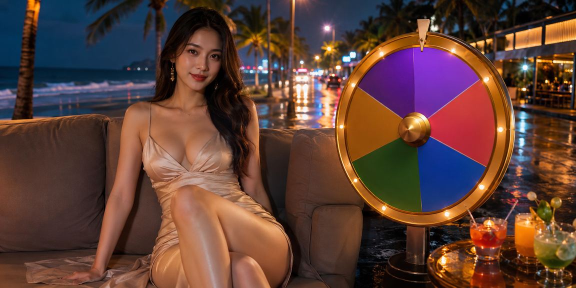 Người chơi tham gia xổ số may mắn tại bãi biển Mũi Né